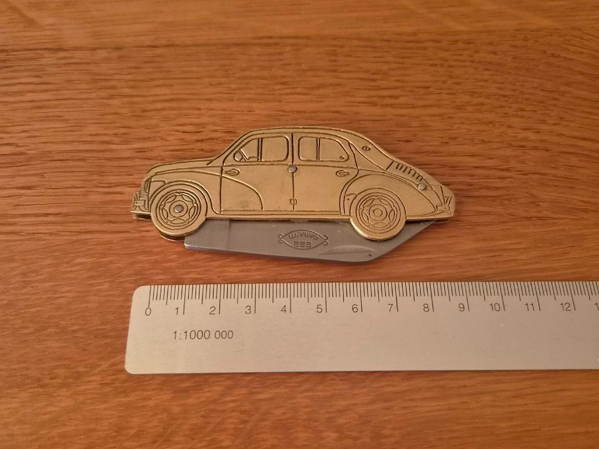 Coltelli tascabile: Taschenmesser Auto - Renault 4CV – Nuovo (secondo la descrizione) da Bern venduto da Respirit 3