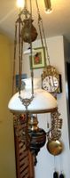 Jugendstil Petrollampe mit Zug