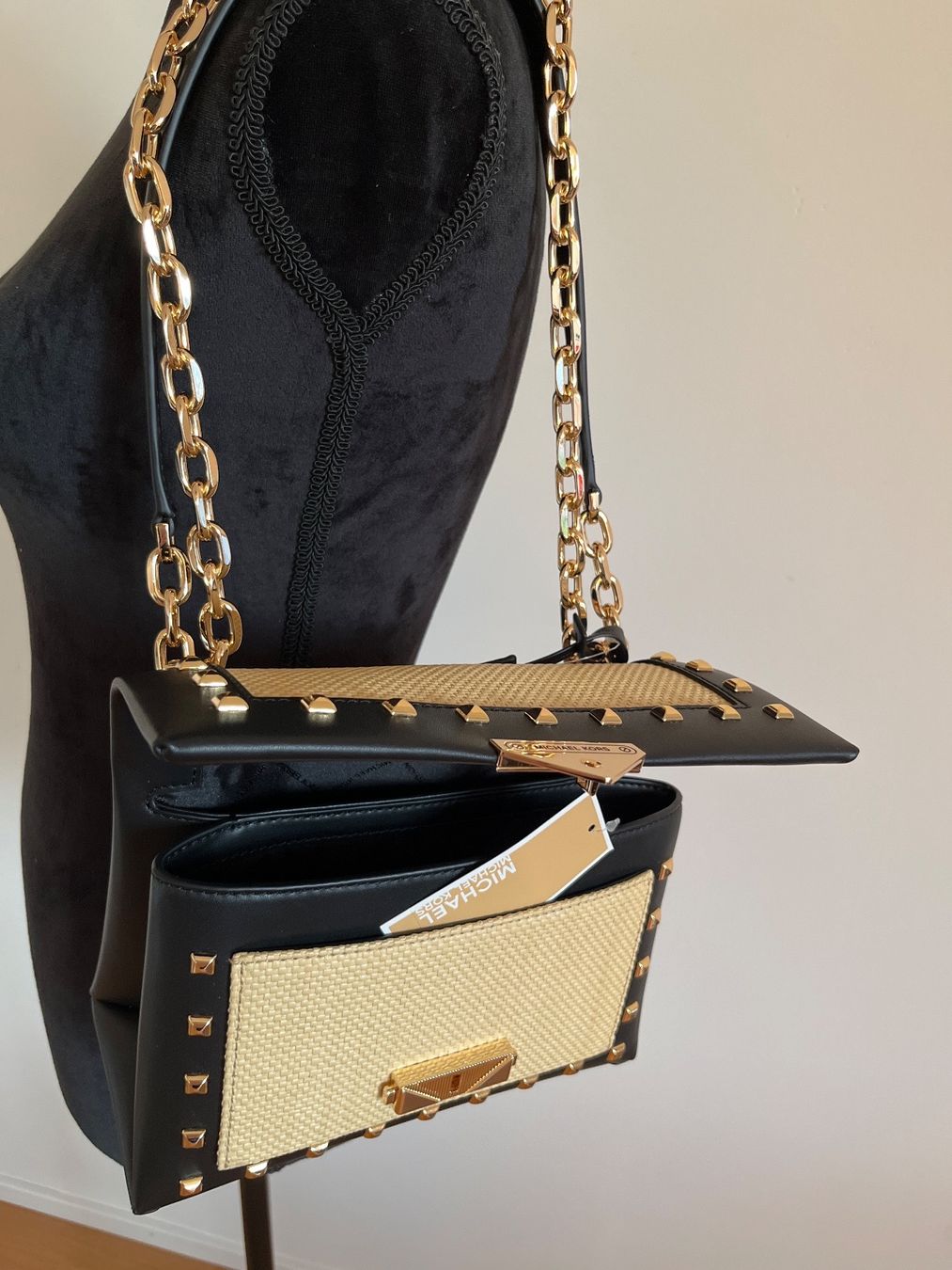 Michael Kors Borse da donna: Michael Kors - Handtasche, schwarz / gold, CECE – Nuovo (secondo la descrizione) da Luzern venduto da Jiggy_8898 6