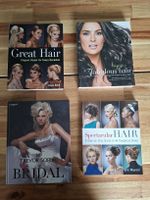 4er-Set Frisuren- & Styling-Bücher (Brautfrisuren, Trends)En