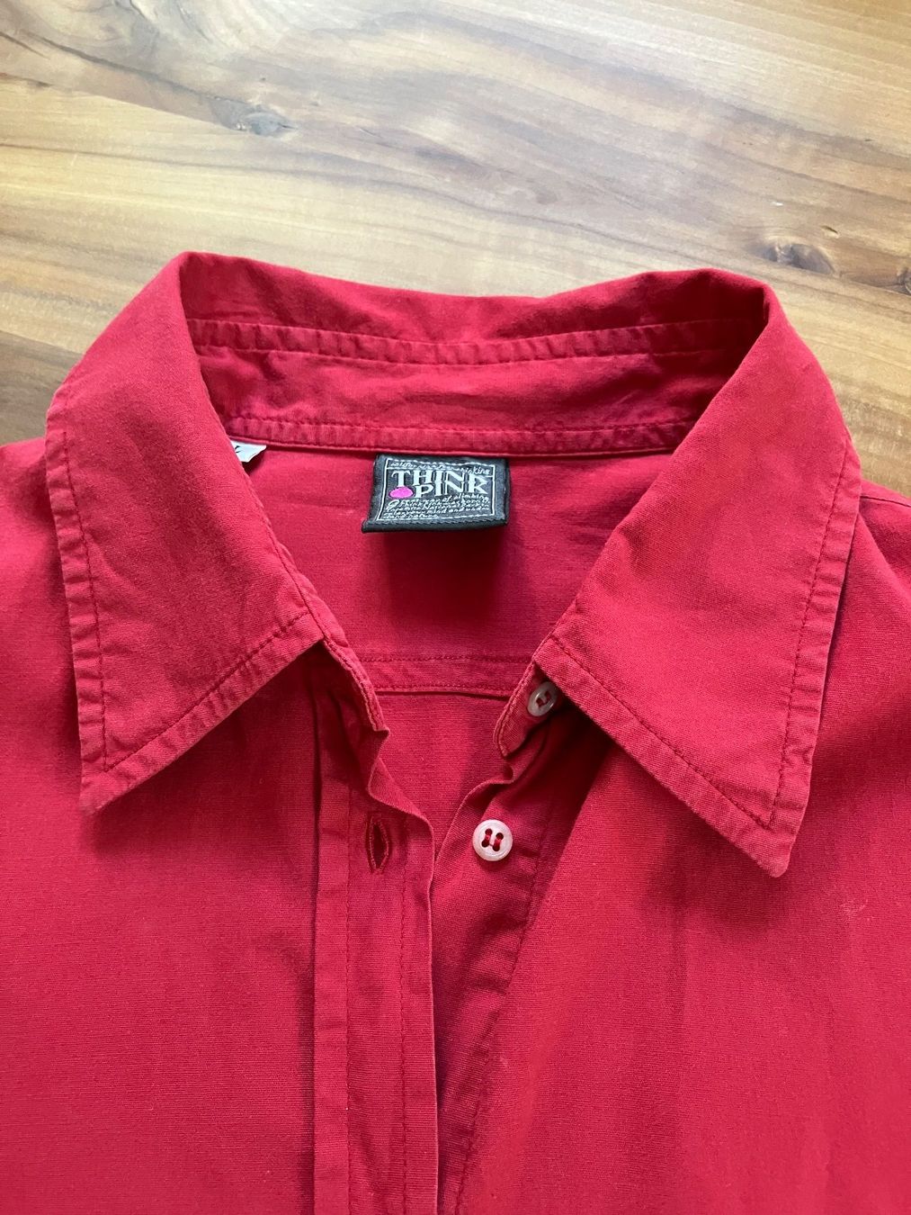 Camicette: schöne, rote Sommerbluse von Think Pink – Usato da Bern venduto da sturmmoewe 1