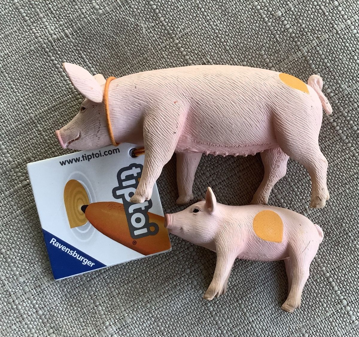 Tiptoi Statuette: TIPTOI Tiere Schwein und Junges – Usato da Biel-Benken BL venduto da Lanma