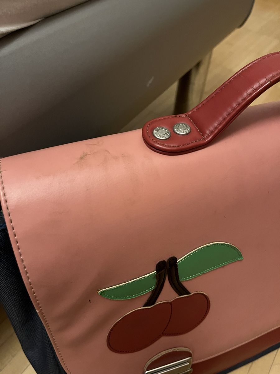 Kindertaschen: Jeune Primeur Schulthek mit Kirschen – Gebraucht aus Wädenswil von Gilmored83 1