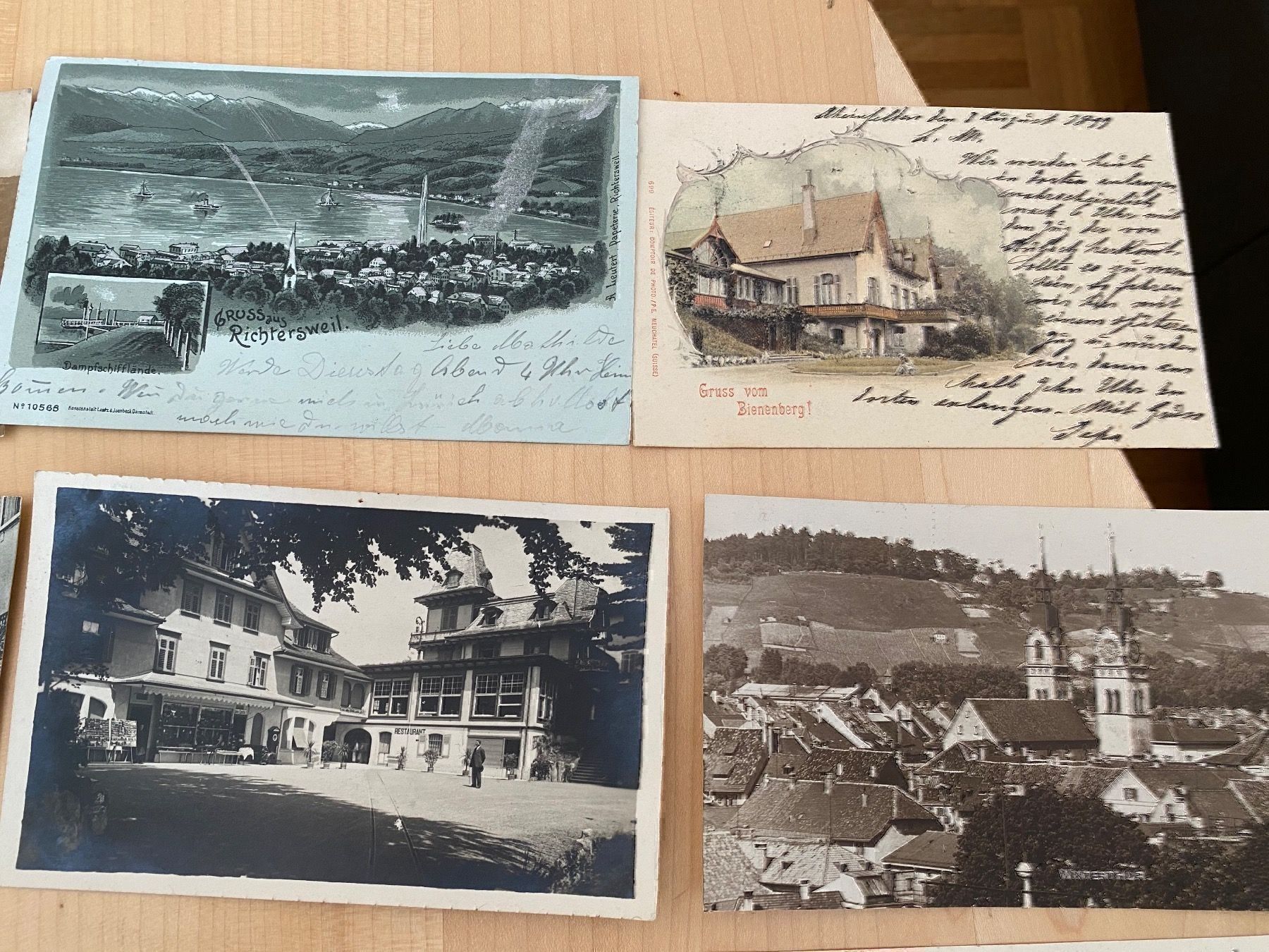 Cartoline postali: Lot Ak Nr 2 – Usato da Mosnang venduto da Goldwasser 3