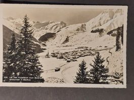 AK gelaufen, Sedrun im Winter, 1958