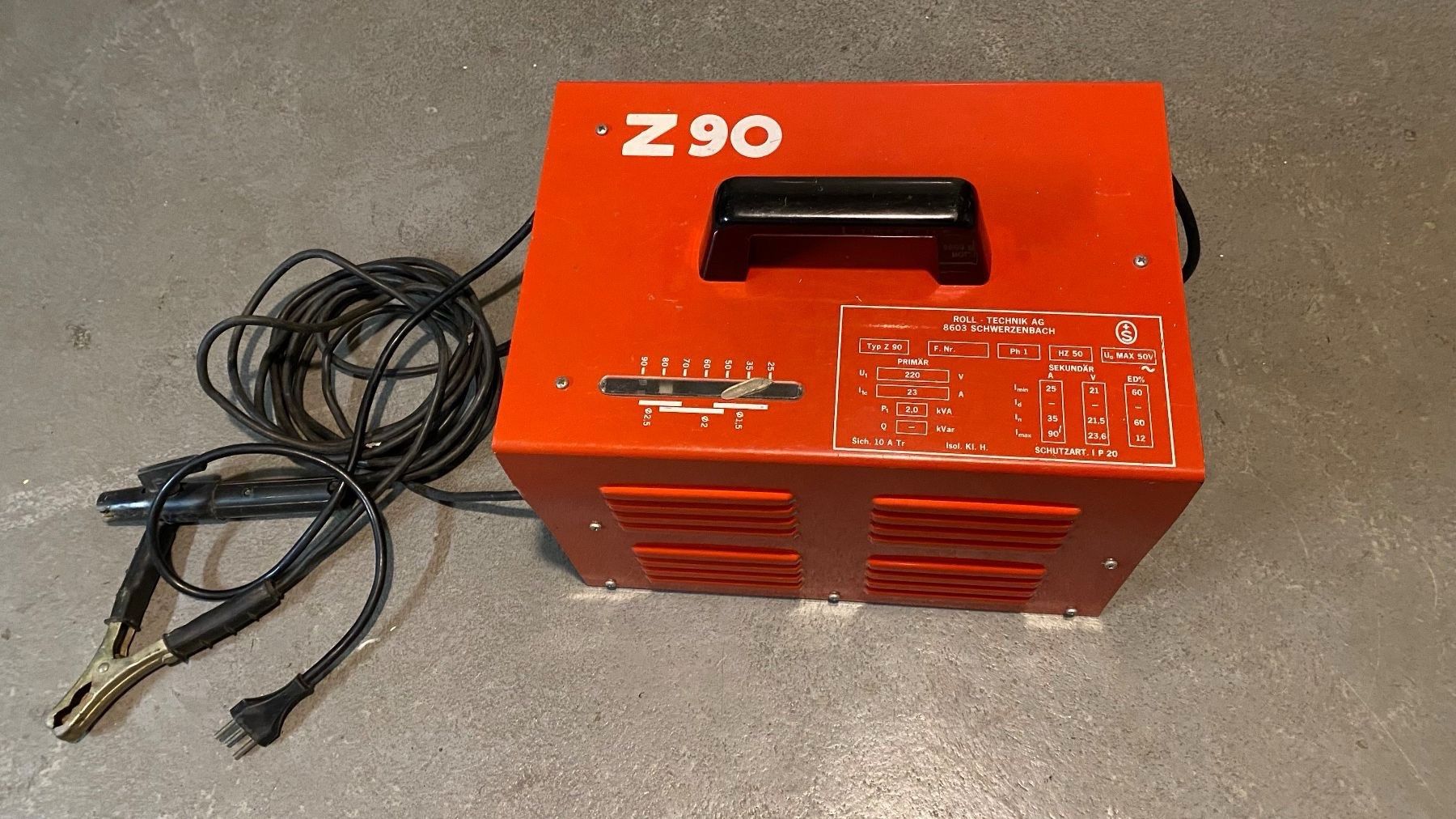 Saldatori: Elektroden Schweissgerät Z90 – Usato da Oberriet SG venduto da shanis