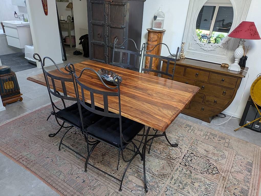 Tables: Grande table en palissandre avec rallonge – D'occasion à Corcelles-le-Jorat par jmirand 4
