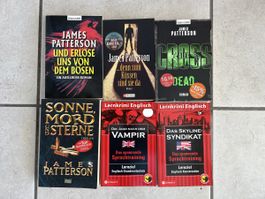 James Patterson Bücher Konvolut: Thriller & Lernkrimis