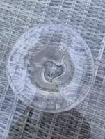 Glasschale rund transparent gebraucht
