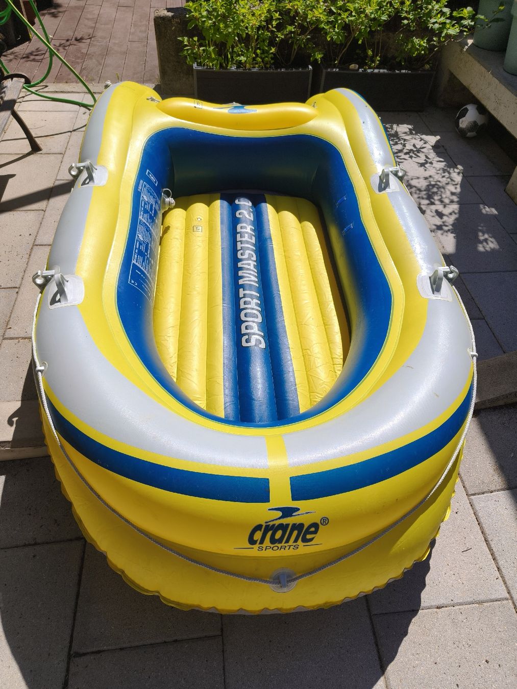 Boote: Schlauchboot Gummiboot mit Paddel – Defekt aus Hemmental von speed-shop 1