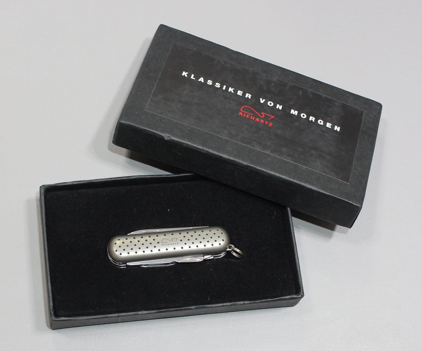 Coltelli tascabile: RICHARTZ Mini-Taschenmesser Geschenkbox – Nuovo e nell'imballaggio originale da Kägiswil venduto da nick333