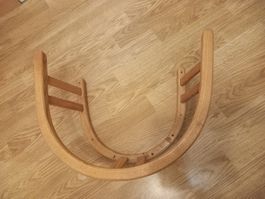Holzschlitten Kufen, bereit für den Winter!