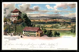Lithographie Winterthur, Schloss Mörsburg