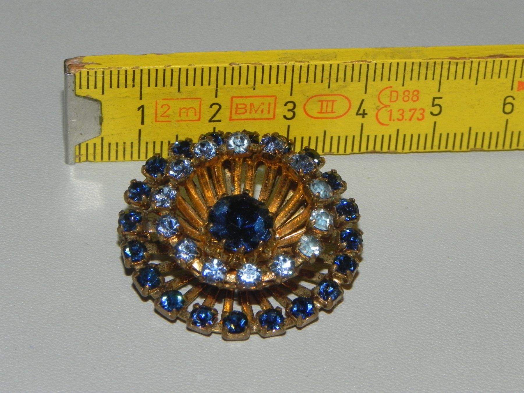 Spille & Fermagli: Vintage Broche mit Strass – Usato da Minusio venduto da Lory64 8