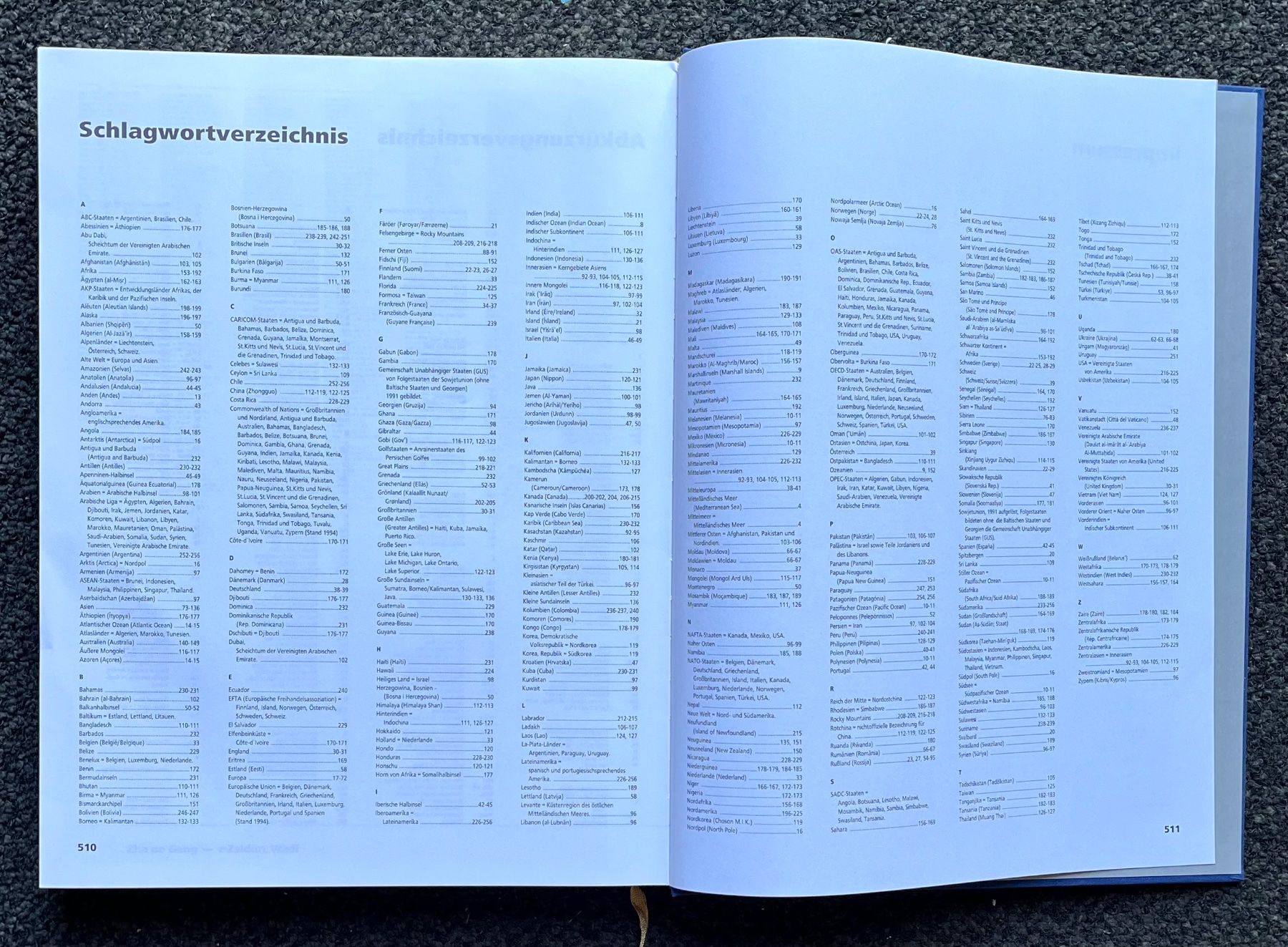 Libri: Grosser Atlas der Welt von Bertelsmann – Usato da Solothurn venduto da auktion-schweiz 4