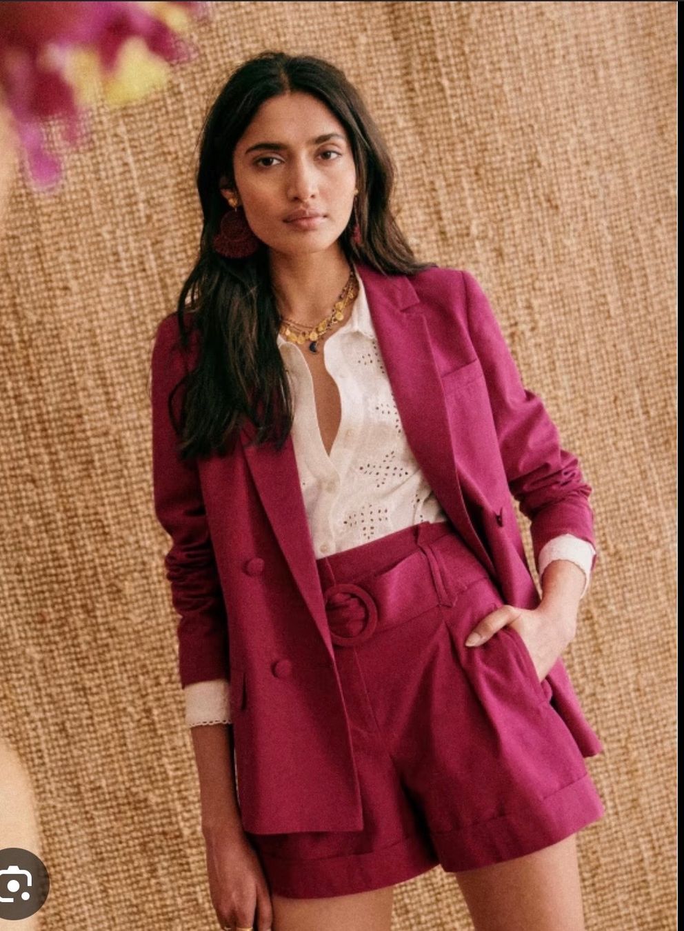 Sezane Giacche: Sézane Blazer Christie Plum – Usato da Zürich venduto da viv_5tdr