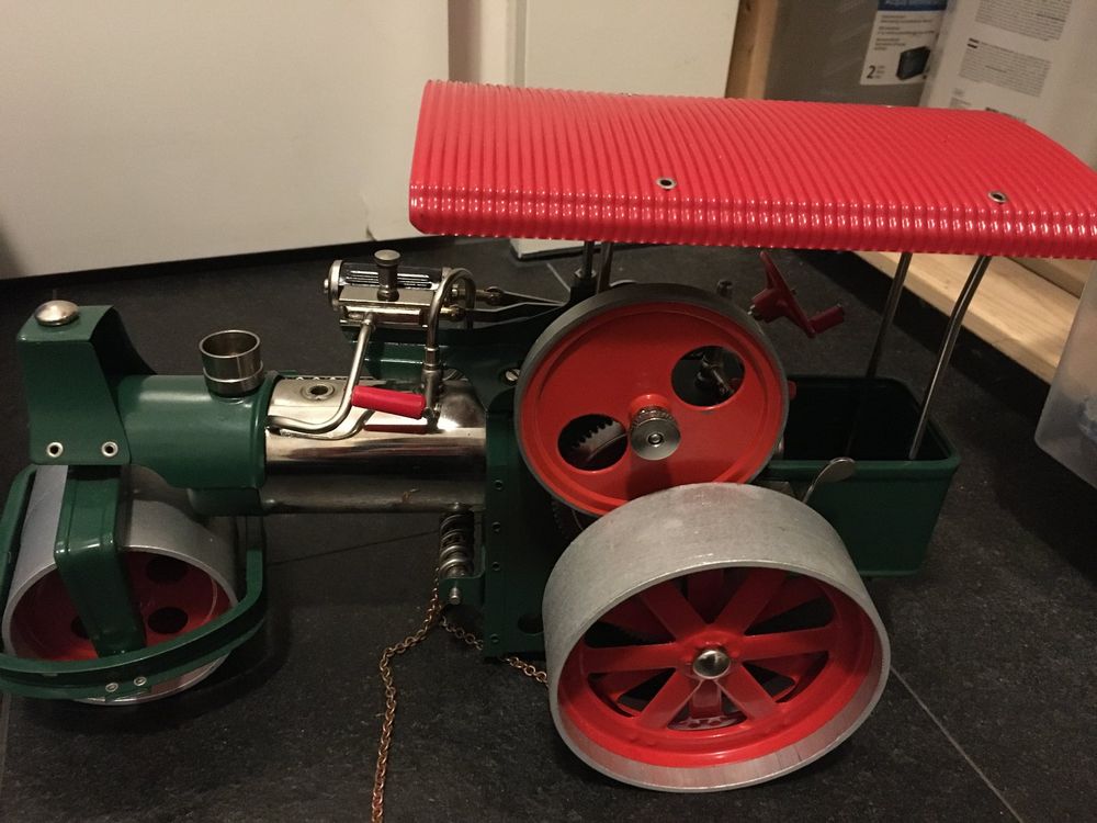 Wilesco D365 Rouleau Compresseur Old Smoky Vert, échelle 1:43, DINKY TOYS