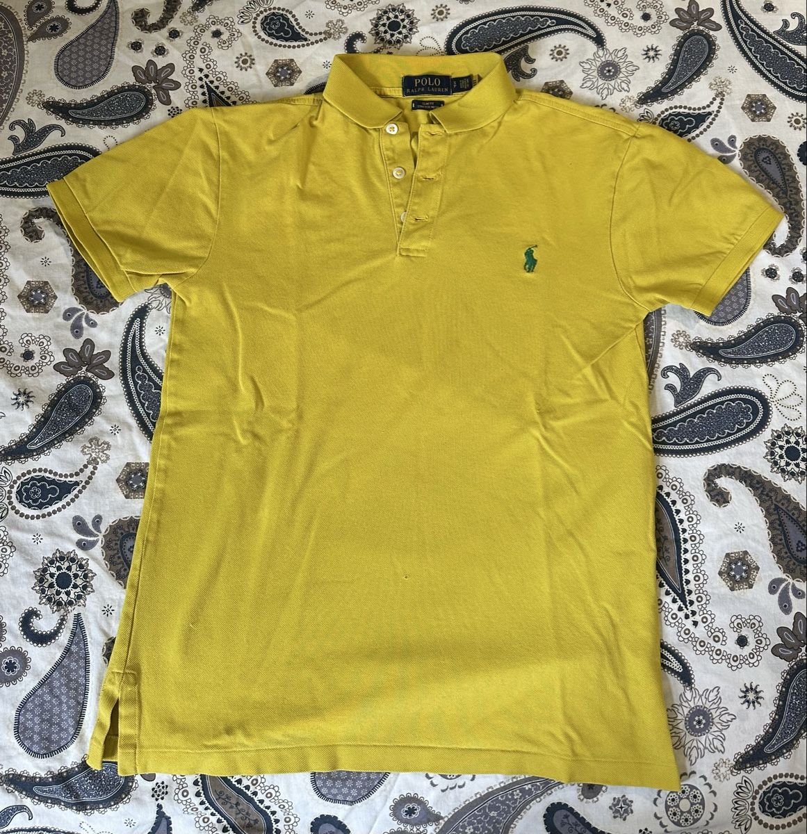 Polos: Polo Ralph Lauren jaune  – D'occasion à Pully par esc_y6j2