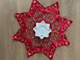 X-Mas Wreath & Table Cloth
