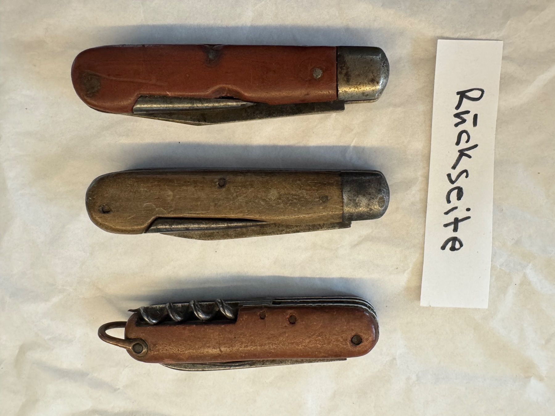 Schweizer Armee Coltelli tascabile: Schweizer Soldatenmesser/ Taschenmesser – Usato da Kestenholz venduto da Sackmesser67 1