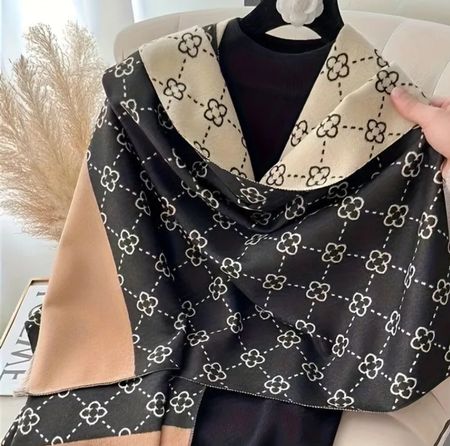 ⚜️ Luxury Faux Cashmere Foulard – NEU!