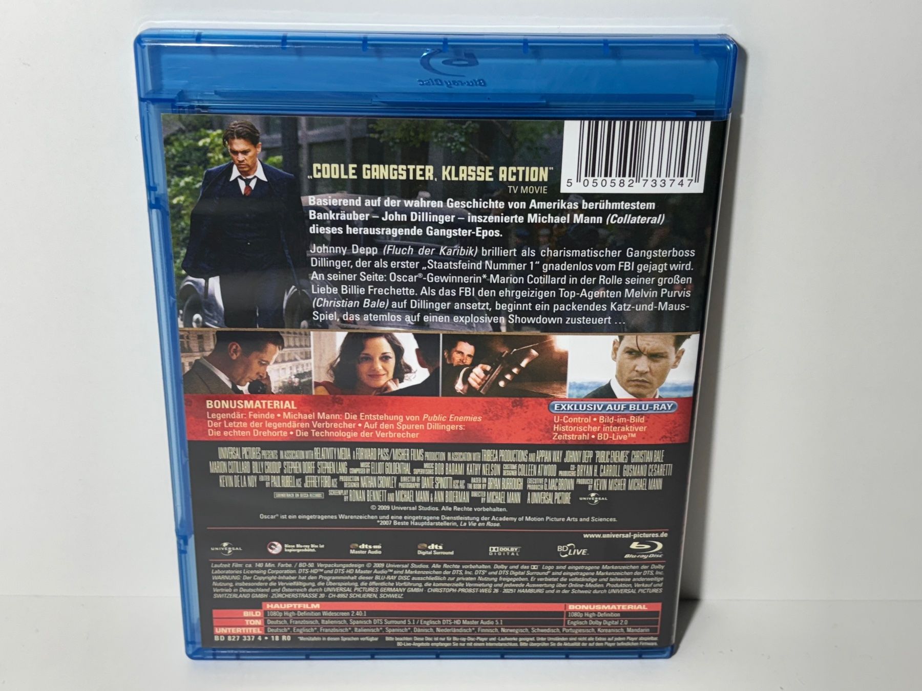 Alle DVDs: Public Enemies Blu Ray – Gebraucht aus Wilderswil von Sstriker 1