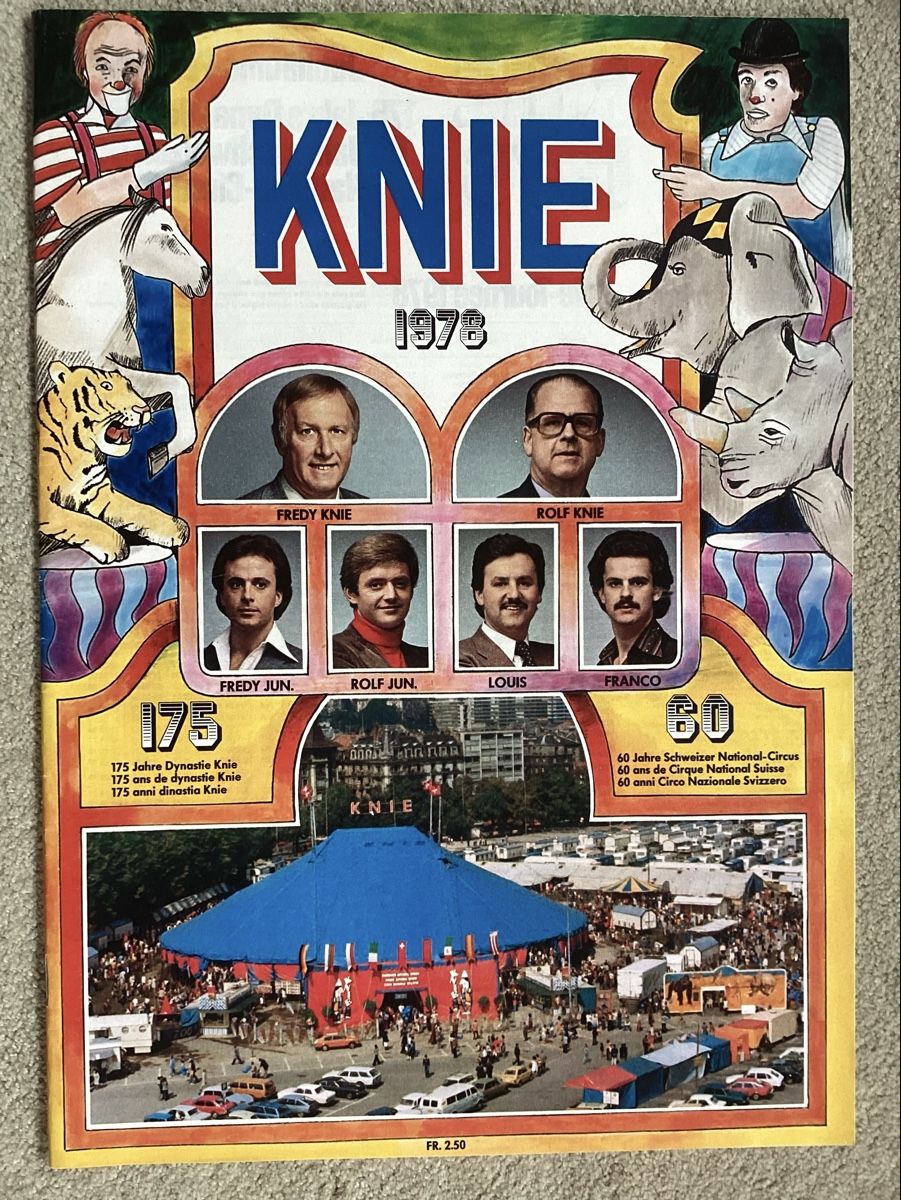 Zeitschriften & Magazine: Circus Knie Illustrierte 1978 – Gebraucht aus Reichenbach i. K. von astra2010