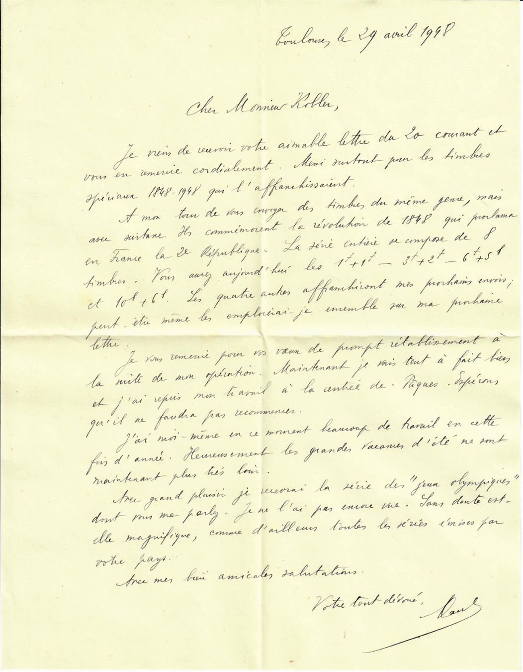 Tous les timbres: Brief, Frankreich – D'occasion à Hochdorf par Ziegel-16 2