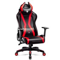 Schreibtischstuhl Gaming XL Diablo X-Horn 2.0 - Schwarz-Rot