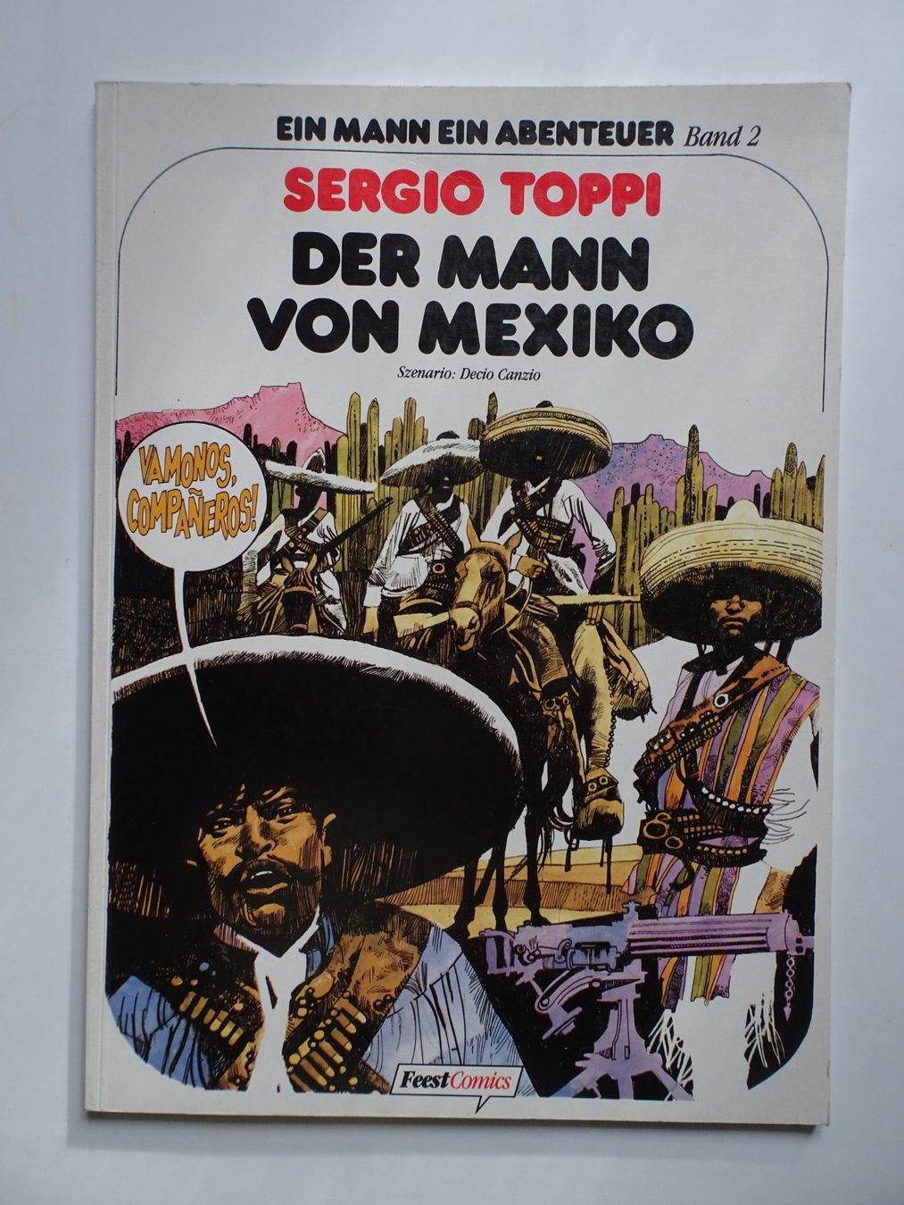 Fumetti: Sergio Toppi Comic: Der Mann von Mexiko – Usato da Schönenwerd venduto da schnitzunddrunter