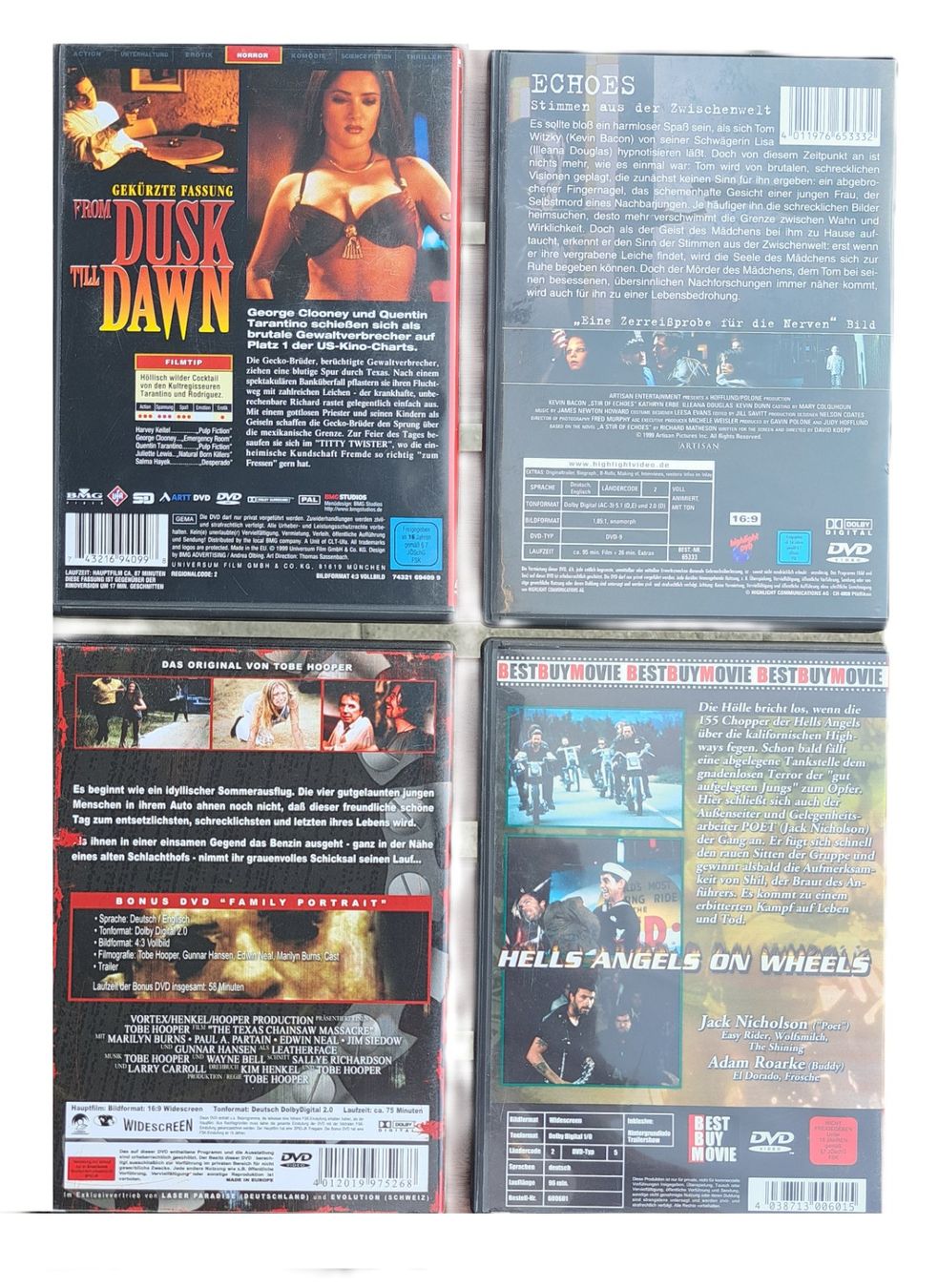 Tutti i DVDs: DVD's 4 Stück Spielfilme Set 3 – Usato da Schlieren venduto da Rcaliforni 1