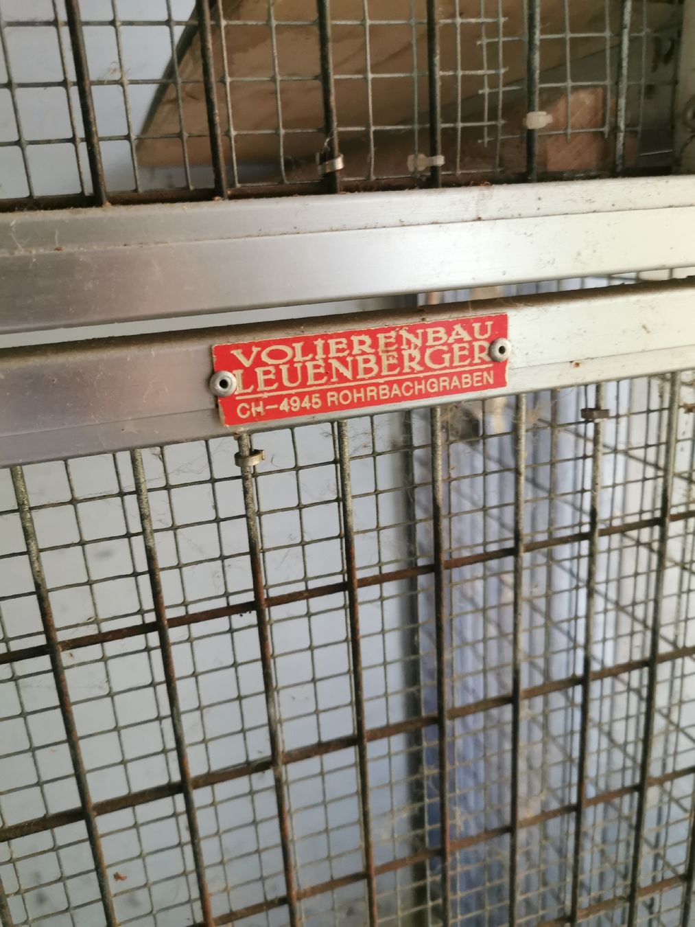 Cages, transport & sécurité: Voliere Leuenberger Gebraucht – D'occasion à Wettingen par Simar 1