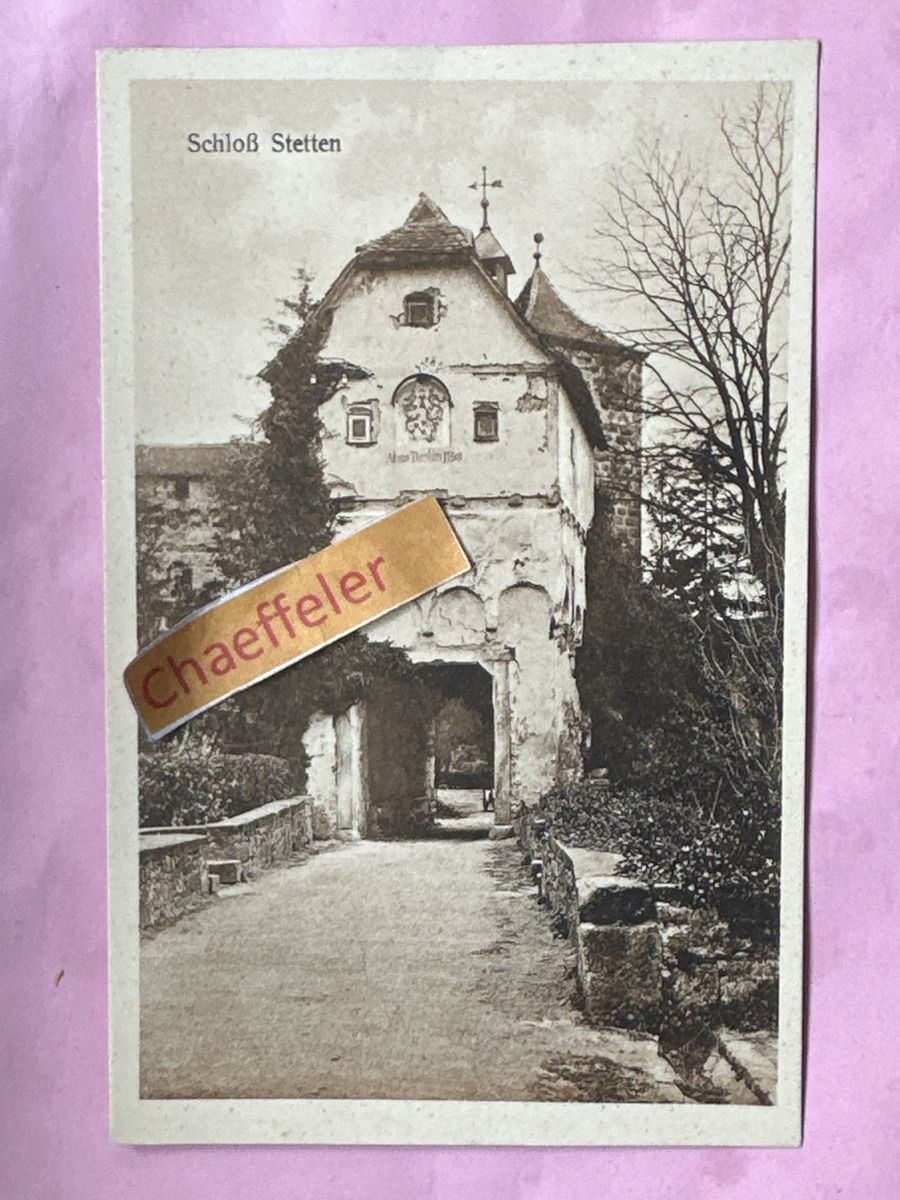 Cartes postales: Schloss Stetten – D'occasion à Zürich par Chaeffeler