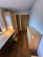 Bett mit Kommode & Schrank