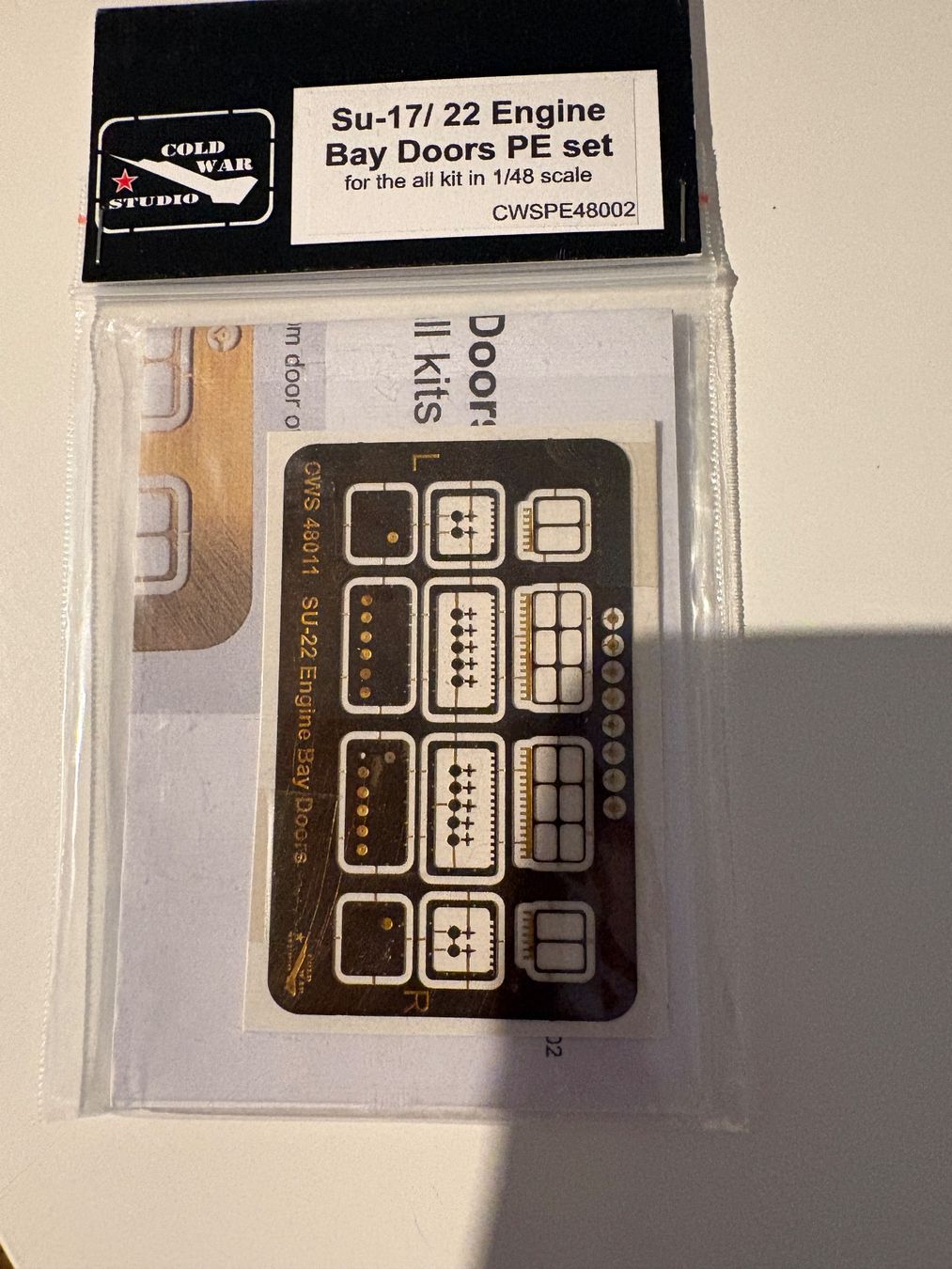 Modellbausätze & Standmodelle: 1/48 SU-17/22 ENGINE BAY DOORS ÄZTEILE – Gebraucht aus MÜHLEDORF/SO von tru_wsv8