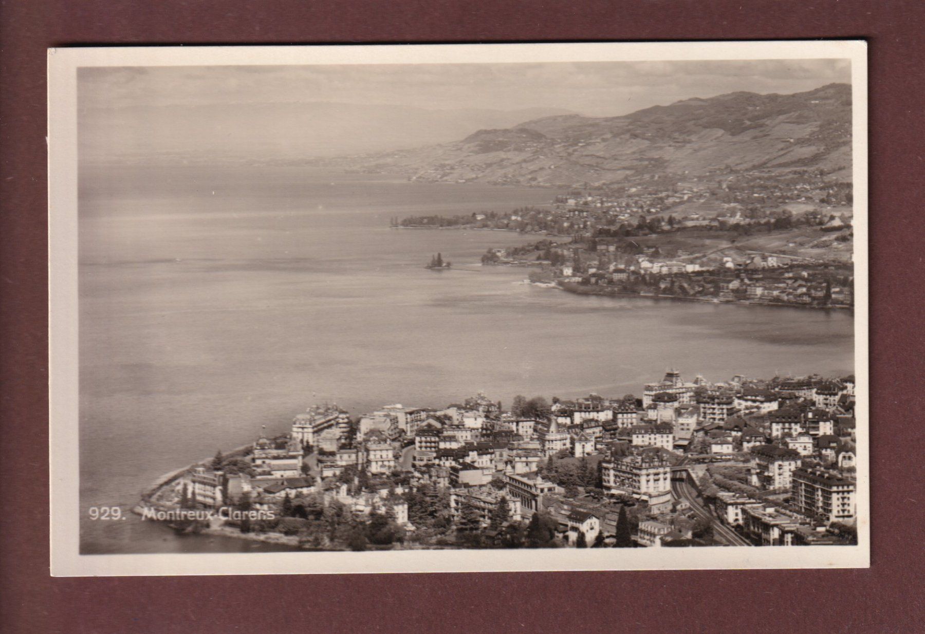 Ansichtskarten: MONTREUX et Clarens – Gebraucht aus Pully von nicecards