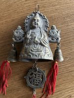 Schöner Buddha Glücksbringer Glockenspiel Deko Figur