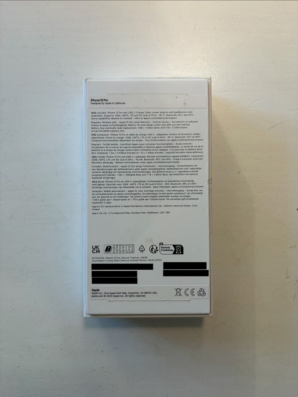 Apple Telefoni cellulari / Smartphones: iPhone 15 Pro, 256GB, Natural Titanium – Usato da Gümligen venduto da Vicky2 3