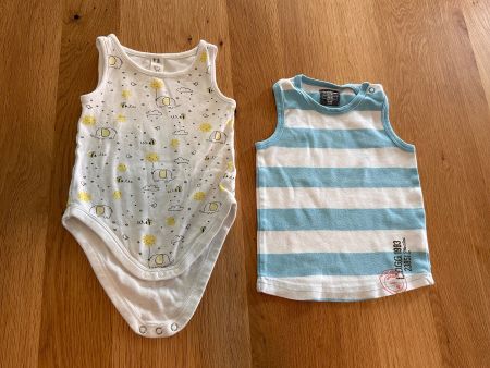 Sommer Shirt, Top und Body Grösse 80