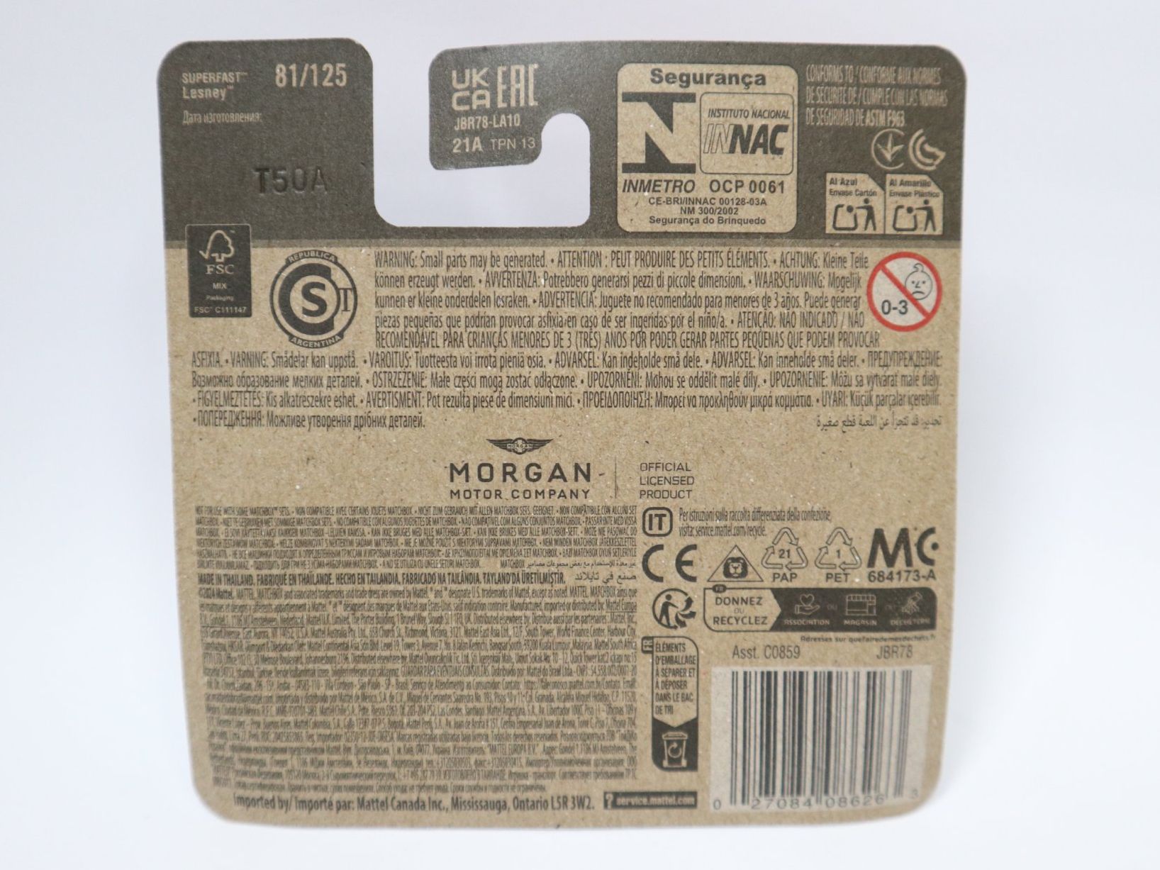 Matchbox Modellini d'auto: Matchbox Morgan Plus Four – Nuovo e nell'imballaggio originale da Eschenbach SG venduto da Astalavista 2