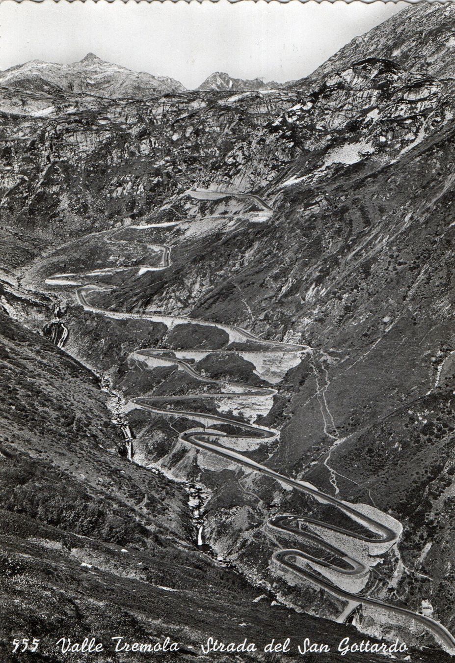 Cartoline postali: Valle Tremola - Strada del San Gottardo – Usato da Melano venduto da pisonsdro