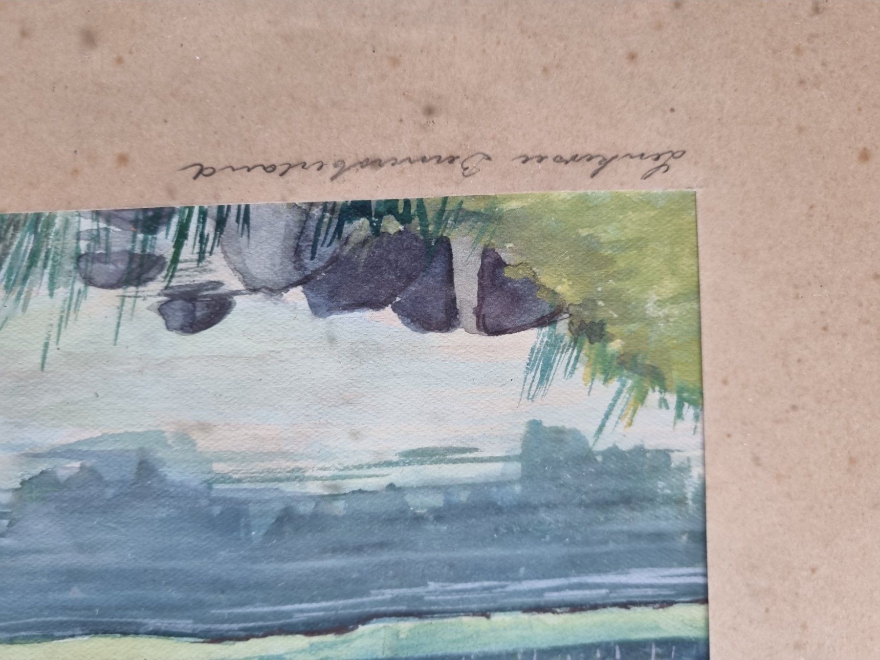 Gemälde: Lenkersee Berner Oberland Aquarell – Gebraucht aus Schaffhausen von Leveron13 3