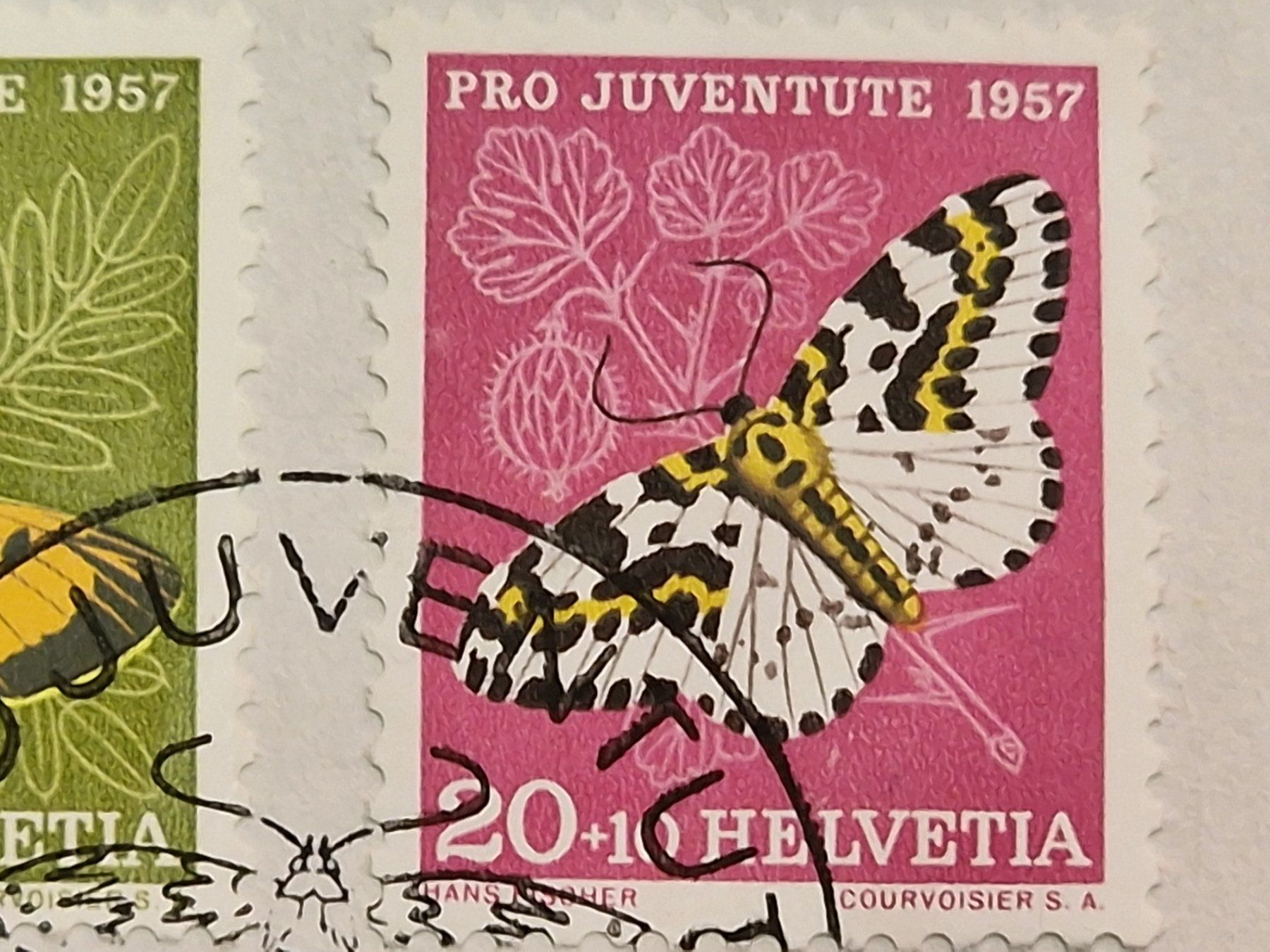 Tutti i francobolli: FDC CH Pro Juventute 1957 / SBK: 50.-- – Usato da Aesch LU venduto da briefmarken.uray 3