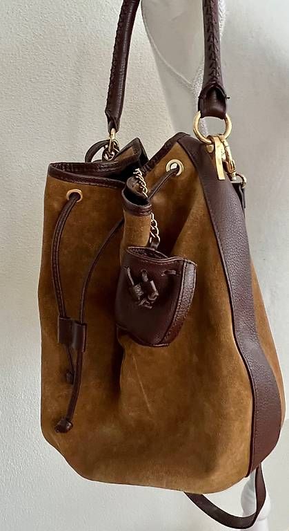 Borse da donna: Tasche Wildleder braun – Usato da Volketswil venduto da oli_l2zq 4