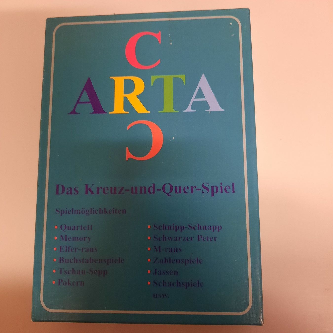 Spiele: ARTA das Kreuz-und-Quer-Spiel – Neu (gemäss Beschreibung) aus Buochs von Nyima21