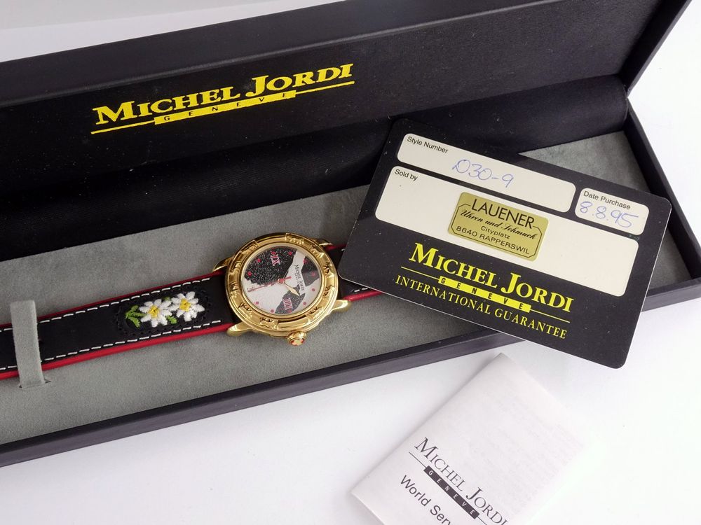 Michel Jordi Orologi: MICHEL JORDI GENEVE 700 JAHRE JUBILÉ ED. 1995 QUARTZ UNISEX – Usato da Wilderswil venduto da Feldbach 9