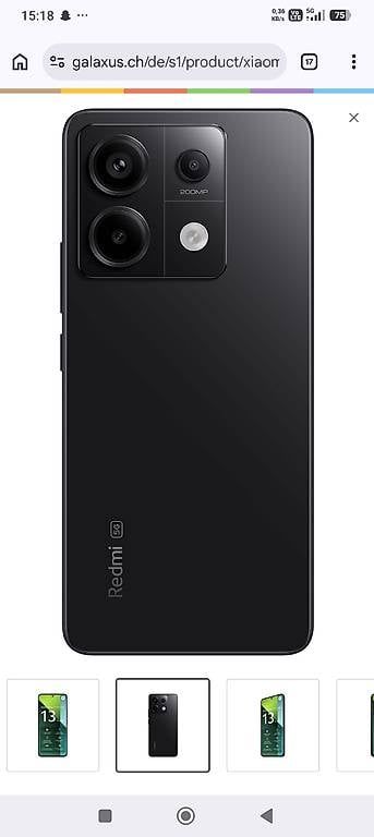 Telefoni cellulari / Smartphones: Handy Xiaomi Redmi Note 13 Pro 5G  – Usato da Ersigen venduto da hondamb6 3