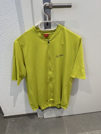 Löffler Radtrikot kurzarm gelb