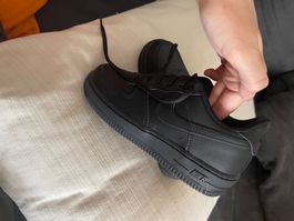 Nike Air Force 1 - Kids Black Sneakers - Size 32