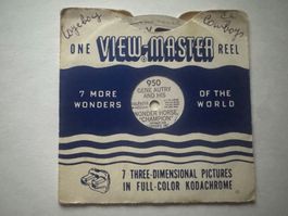 View-Master 3D: Nr. 950 GENE AUTRY AND HIS WONDER HORSE